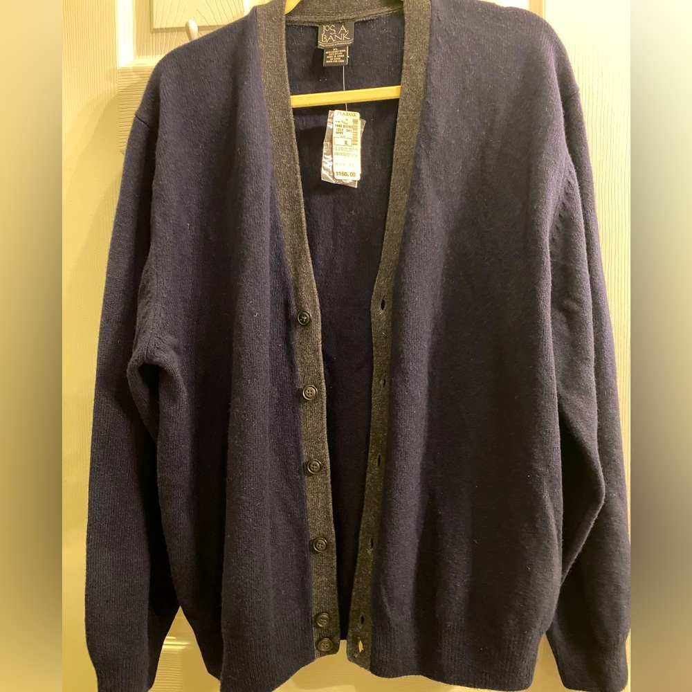Jos A Bank Cardigan NWT  size XL